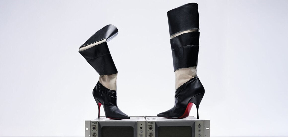 Up Close And Personal With Christian Louboutin's Maison Margiela